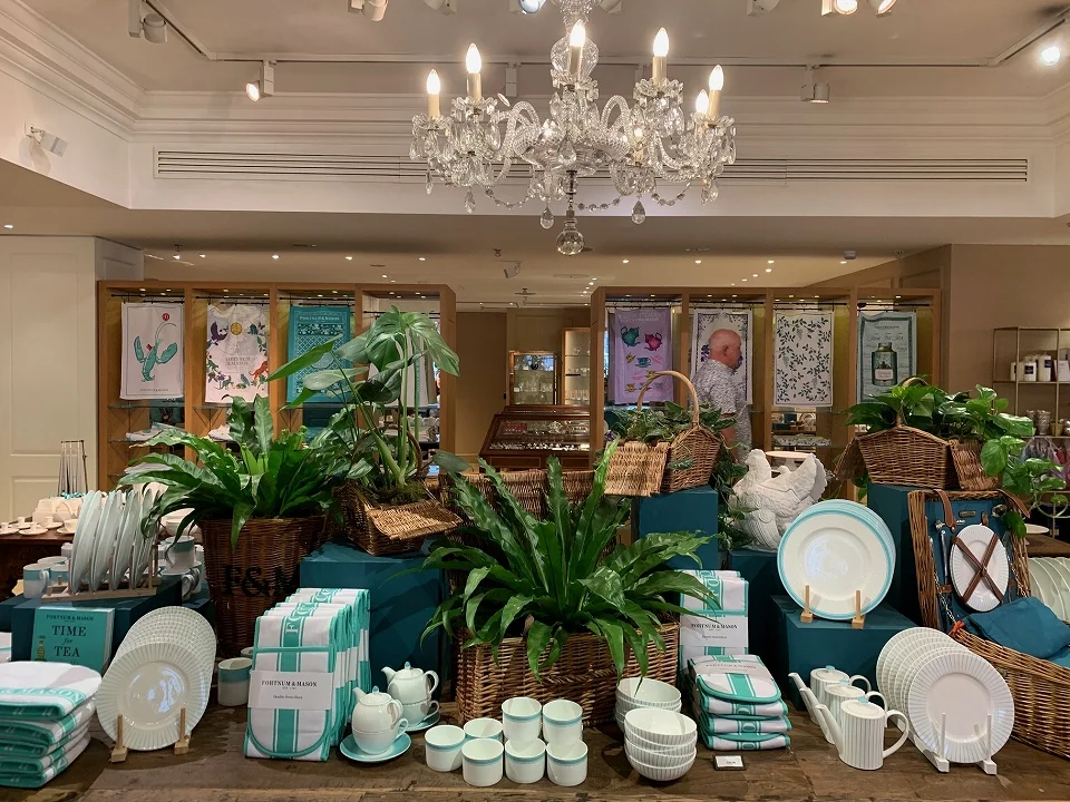 フォートナム&メイソンのロンドンピカデリー本店