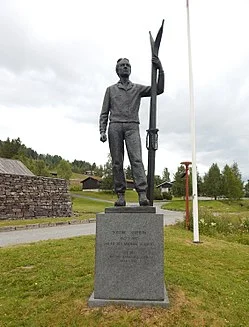 
近代スキーの父ソンドレ・ノルハイム