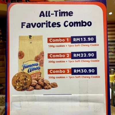 Famous Amos(フェイマス・エイモス)マレーシア