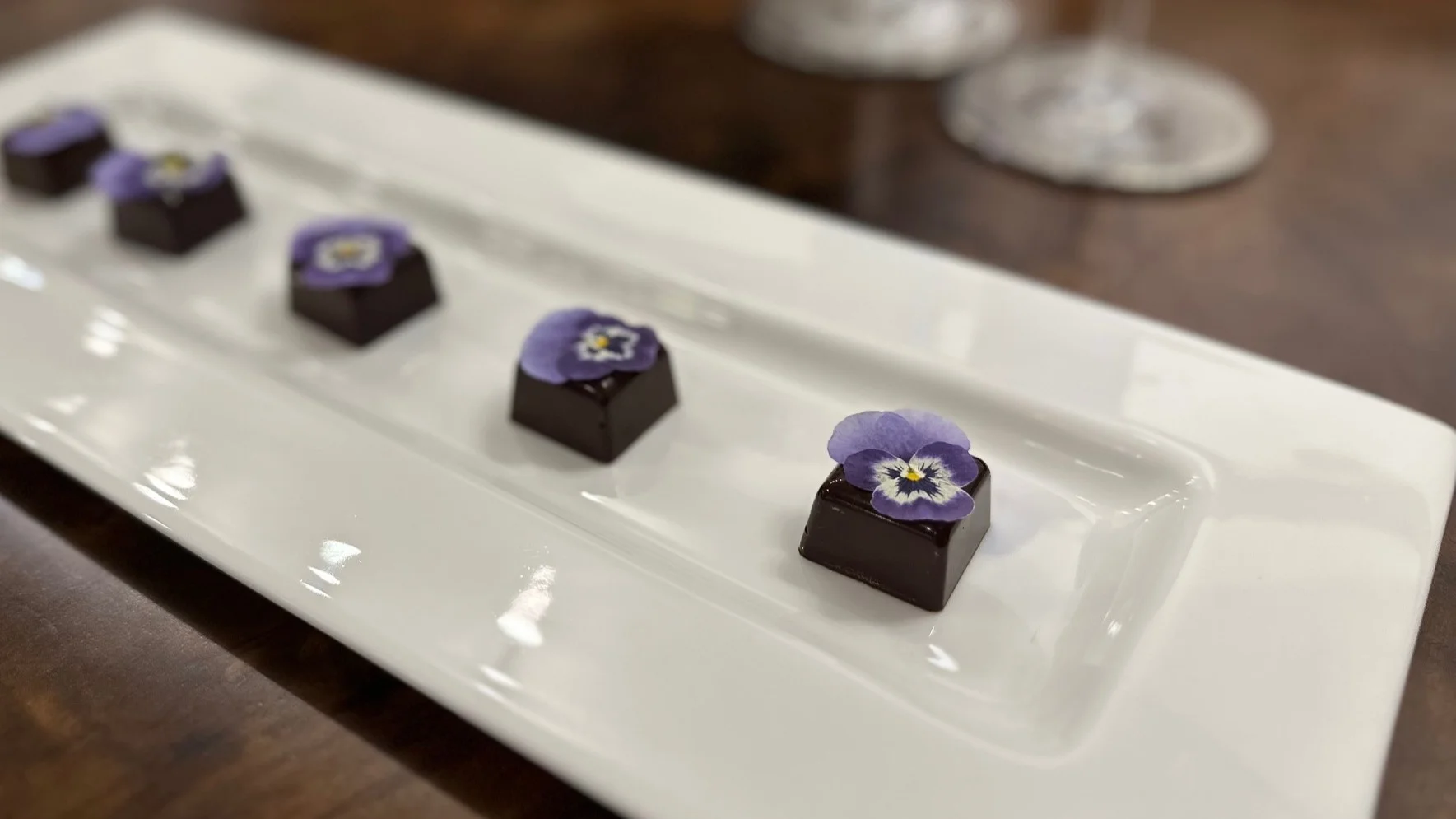 ケントデリすみれのチョコレート