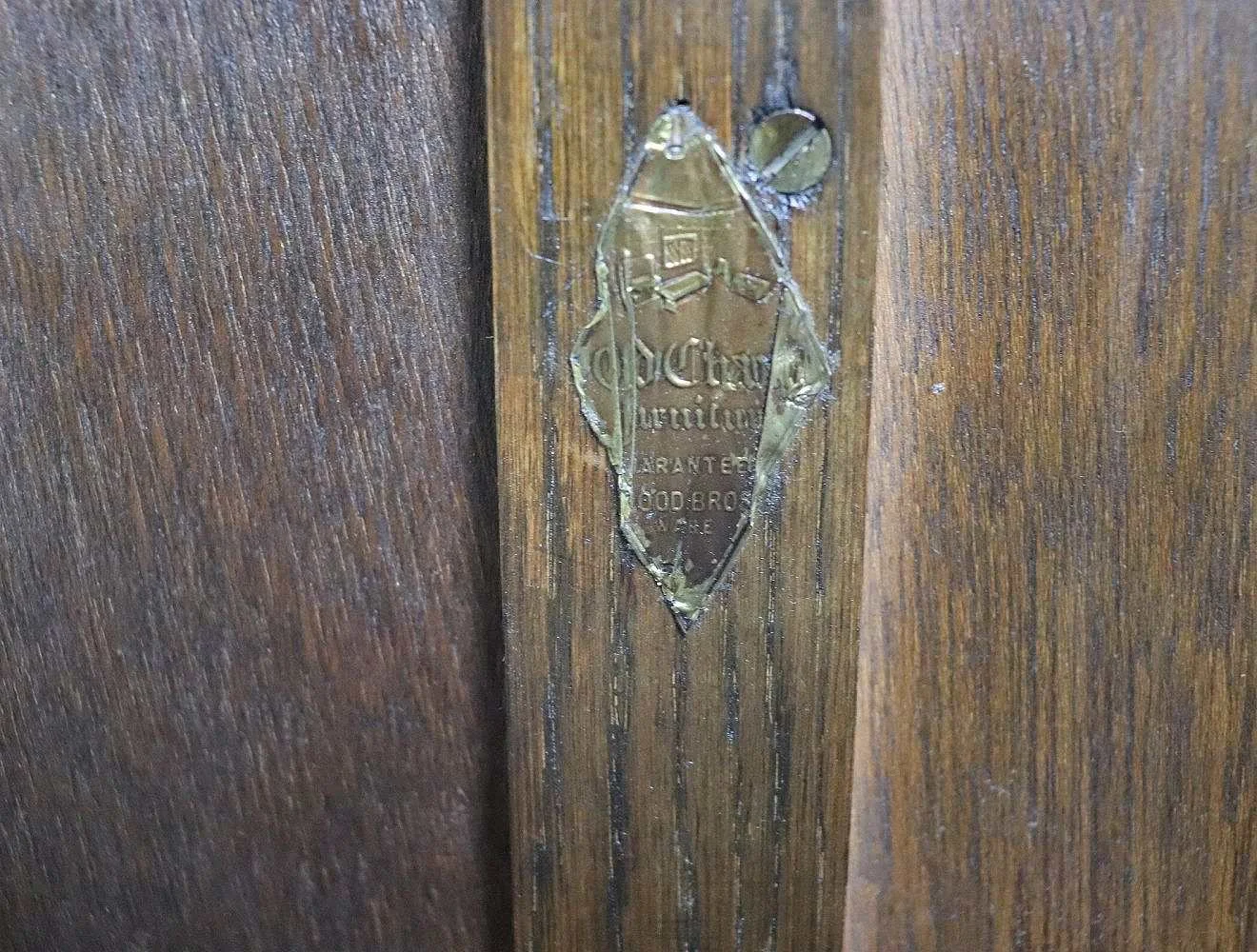 テレフォンベンチ｜オーク材・1980年代 収納付き玄関ベンチ Old Charm