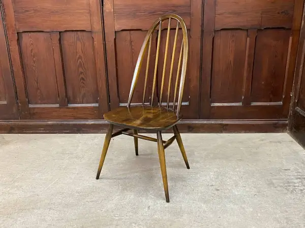 クエーカーチェア｜ブナ・エルム材 スポークバック ERCOL（アーコール） 1