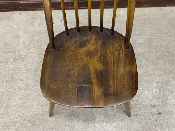 クエーカーチェア｜ブナ・エルム材 スポークバック ERCOL（アーコール） 6