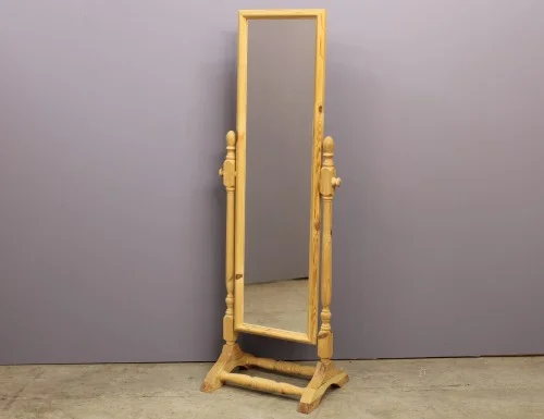シュバルミラー｜パイン材 英国カントリー調の姿見 56×150cm | ケント