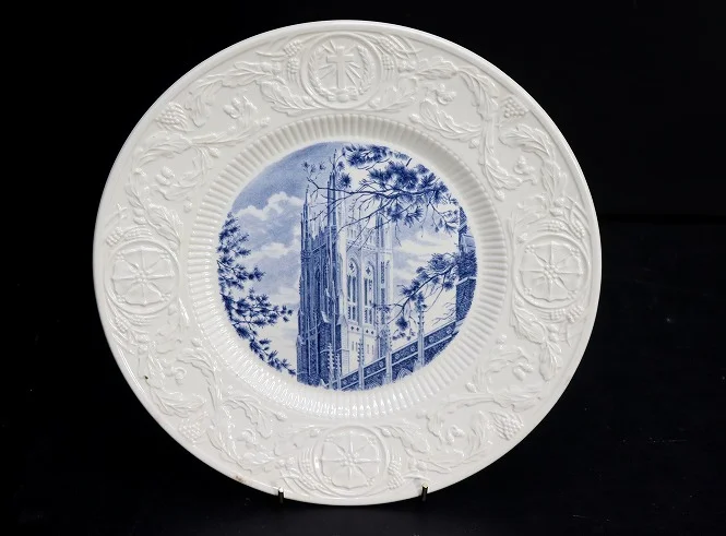 ディナープレート｜デューク大学の記念皿 Wedgwood（ウェッジウッド