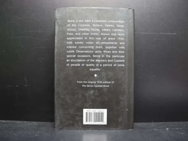 SAVOY cocktail book 2