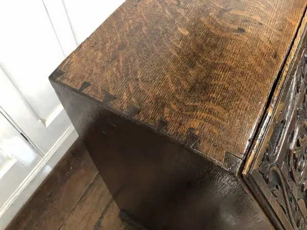 ビューロー｜オーク材・1760年代 アカンサス彫刻の特別品 11