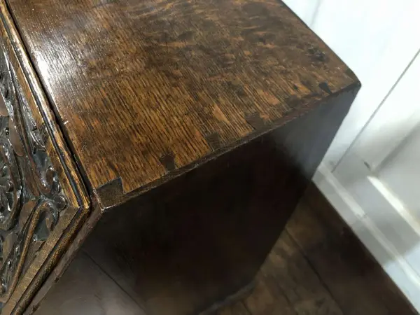 ビューロー｜オーク材・1760年代 アカンサス彫刻の特別品 12