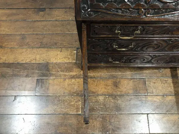 ビューロー｜オーク材・1760年代 アカンサス彫刻の特別品 17
