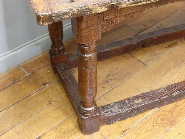 リフェクトリーテーブル｜オーク材・1750年代 18世紀オリジナルの特別品 5
