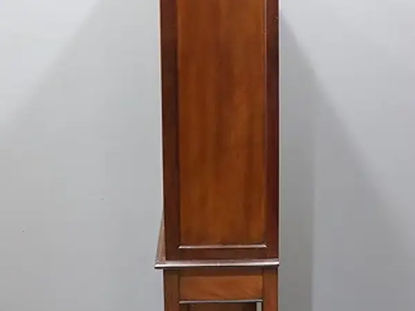 ブックケース｜マホガニー材・1900年代 ダイヤ桟のガラス扉 3