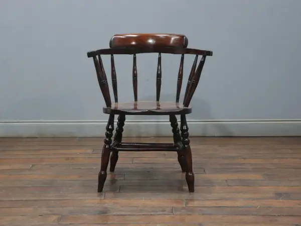 デスクチェア｜エルム材・1890年代 スモーカーズボウ 5