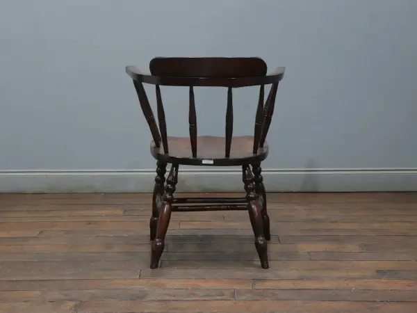 デスクチェア｜エルム材・1890年代 スモーカーズボウ 7