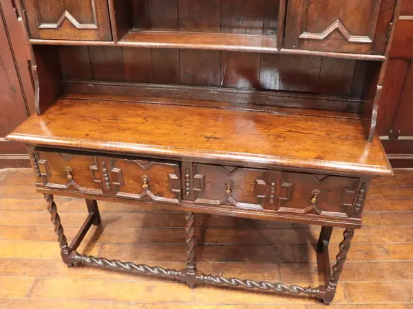 カップボード｜オーク材・1780年代 ジョージ王朝期の希少なドレッサー 7