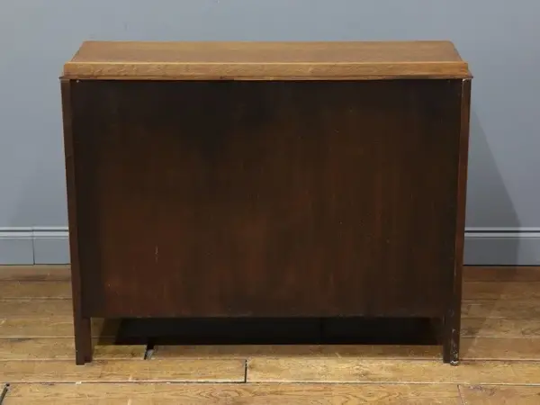 チェスト｜オーク材・1930年代 ミディアムオーク色の3杯引出し 5