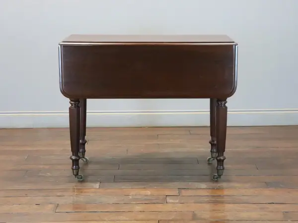 バタフライテーブル｜マホガニー材・1880年代 デスクにもなるドロップリーフ 2