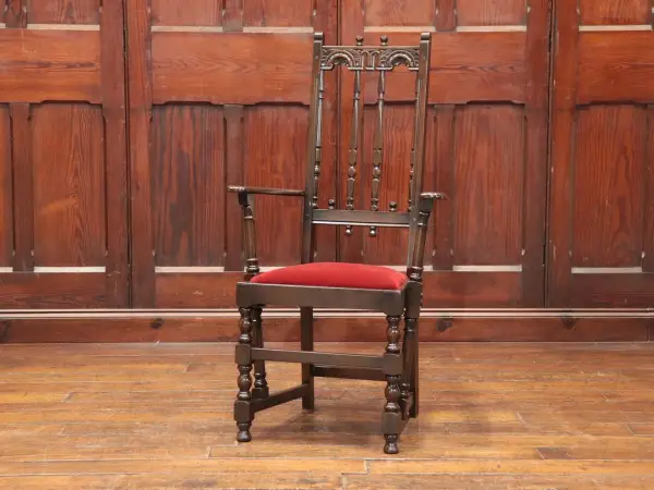 アームチェア｜オーク材・1970年代 ハイバック ERCOL（アーコール） 1