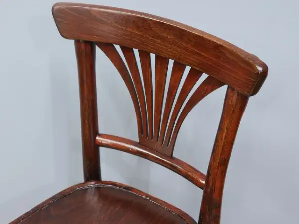 ベントウッドハイチェア｜ビーチ材・1930年代 ファンバック THONET（トーネット） 3