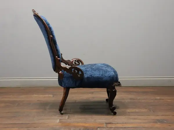 ナーシングソファ｜マホガニー材・1890年代 ヴィクトリアン 5