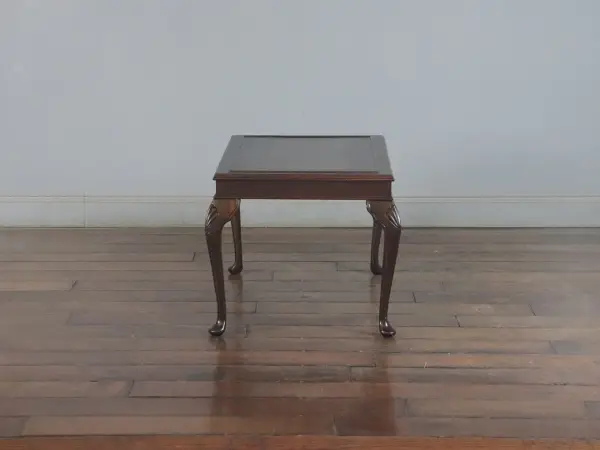 コーヒーテーブル｜マホガニー材・1930年代 猫脚のローテーブル 3