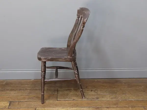 キッチンチェア｜エルム材・1890年代 ペイント仕上げ 5