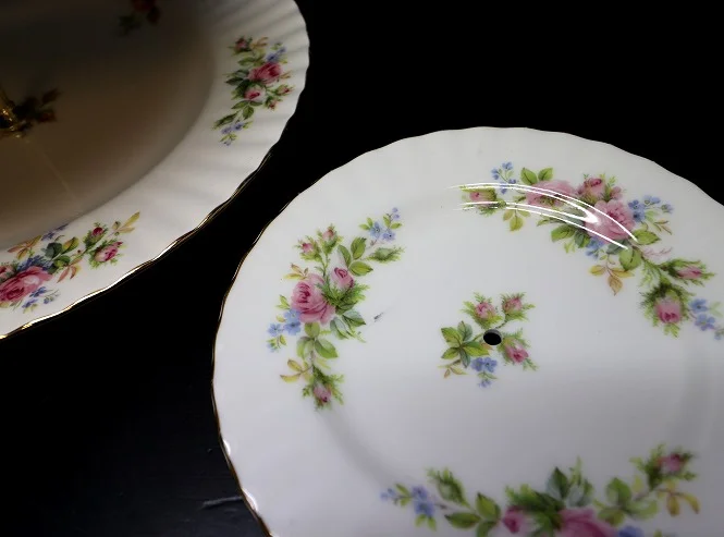 ケーキスタンド｜ラベンダーローズ 3段 ROYAL ALBERT（ロイヤル