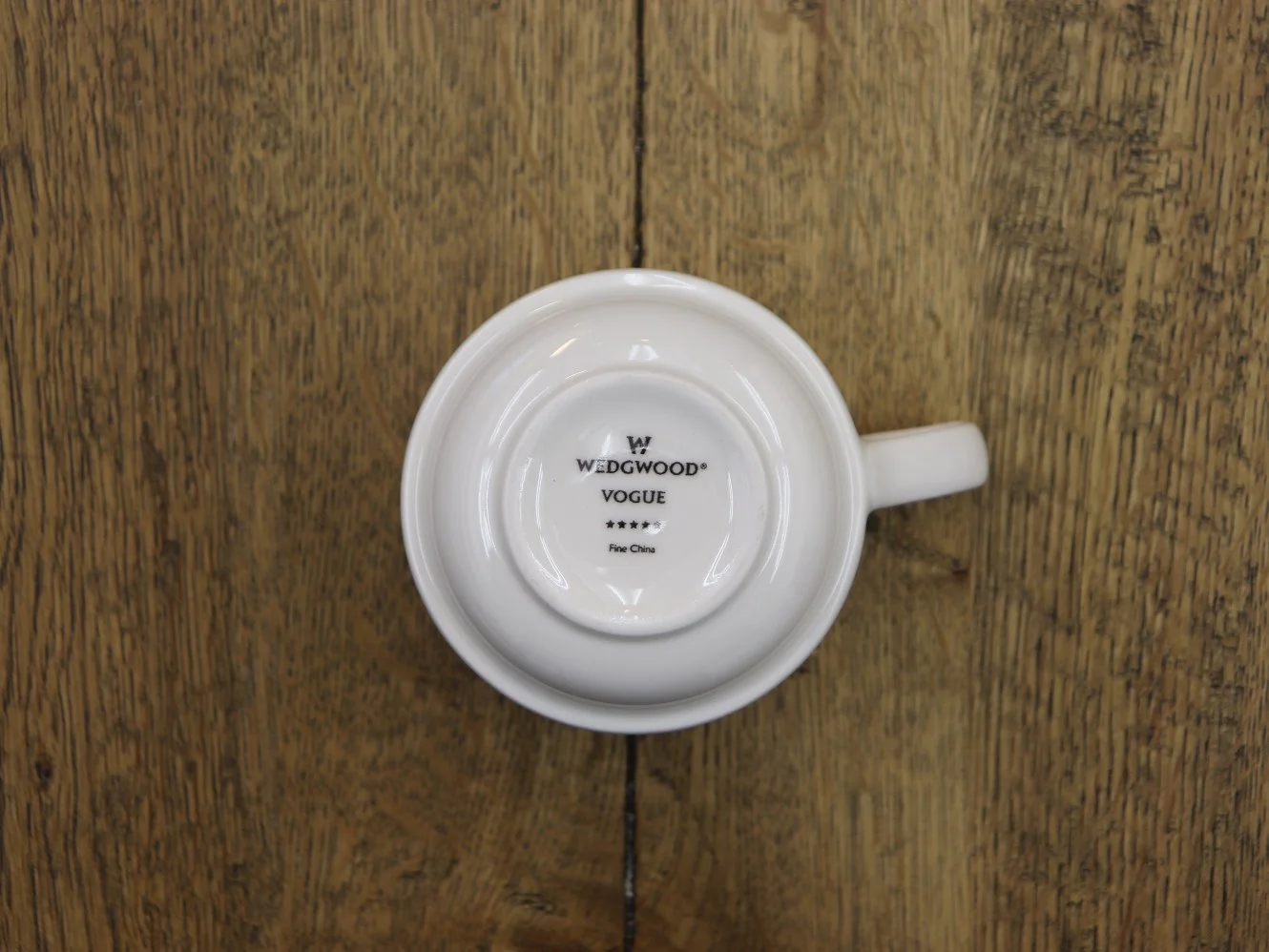 カップ＆ソーサー｜白磁のシンプル Wedgwood（ウェッジウッド