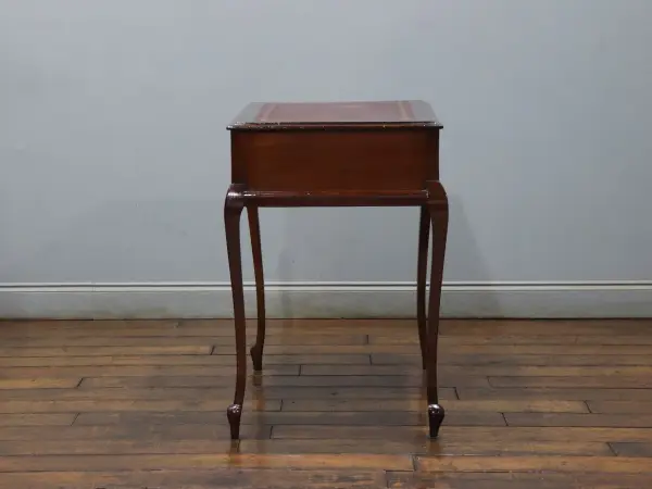 レディースデスク｜マホガニー材・1900年代 フレンチカブリオールレッグ 8