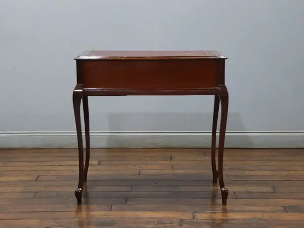 レディースデスク｜マホガニー材・1900年代 フレンチカブリオールレッグ 9