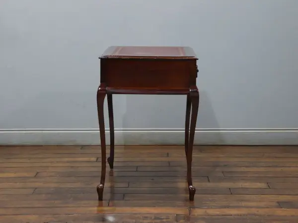 レディースデスク｜マホガニー材・1900年代 フレンチカブリオールレッグ 10