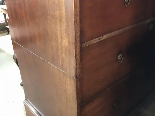 チェスト｜マホガニー材・1880年代 ヴィクトリア期の5杯チェスト 4