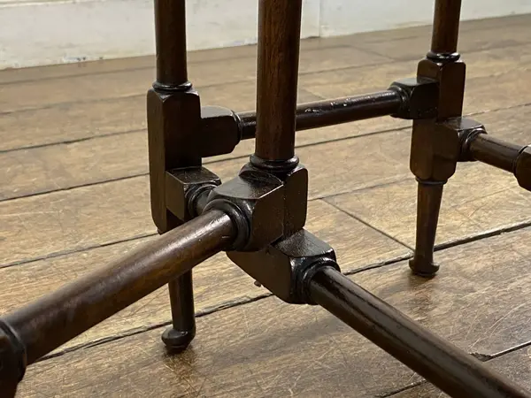 センターテーブル｜マホガニー材・1900年代 折りたたみ式ゲートレッグ 10