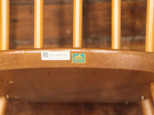 クエーカーチェア｜ブナ材・エルム材・1960年代 スポークバックの名作椅子 ERCOL（アーコール） 7