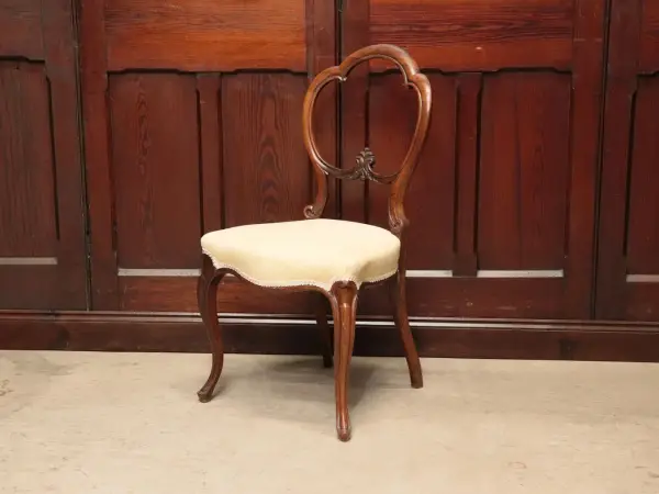 バルーンバックチェア｜1890年代 ヴィクトリアン ダイニングチェア 1
