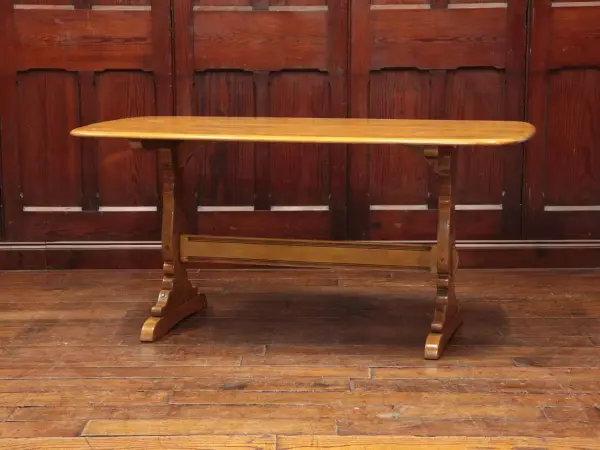 リフェクトリーテーブル｜エルム材・1960年代 ERCOL（アーコール） 1