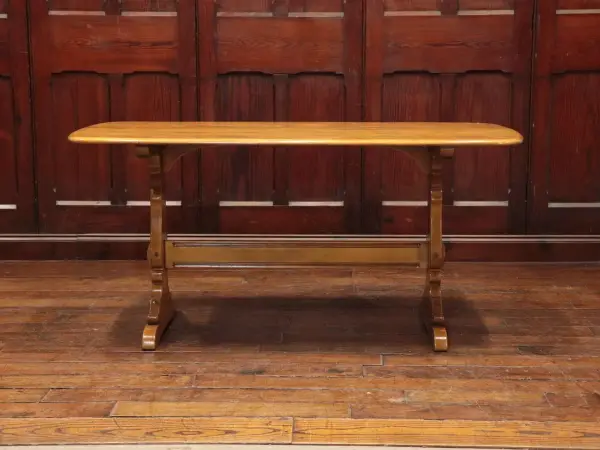 リフェクトリーテーブル｜エルム材・1960年代 ERCOL（アーコール） 4