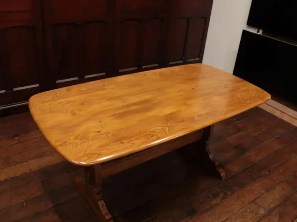 リフェクトリーテーブル｜エルム材・1960年代 ERCOL（アーコール） 6