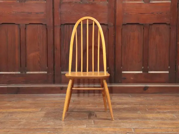 クエーカーチェア｜ブナ材・エルム材・1960年代 ゆったり座れる一脚 ERCOL（アーコール） 2