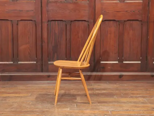 クエーカーチェア｜ブナ材・エルム材・1960年代 ゆったり座れる一脚 ERCOL（アーコール） 3