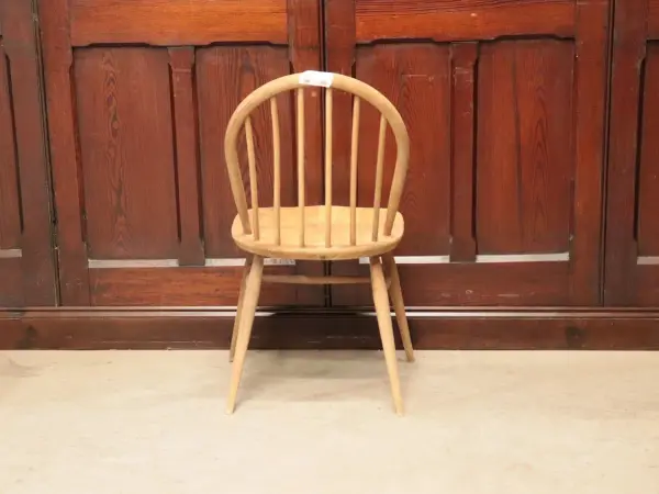 フープバックチェア｜エルム・ブナ材・1960年代 スポークバック ERCOL（アーコール） 4