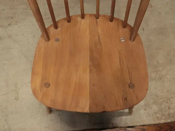 フープバックチェア｜エルム・ブナ材・1960年代 スポークバック ERCOL（アーコール） 6