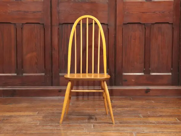 クエーカーチェア｜ブナ材・エルム材・1960年代 背もたれ美しいウィンザー様式 ERCOL（アーコール） 2