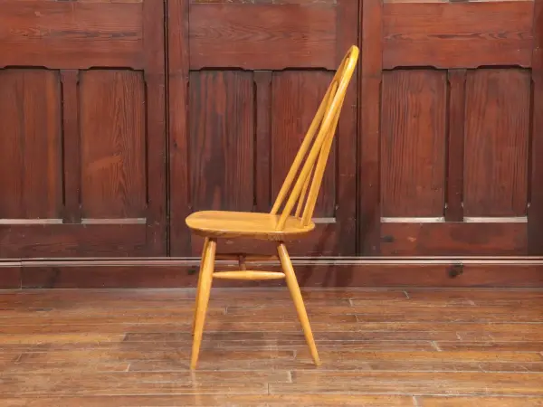 クエーカーチェア｜ブナ材・エルム材・1960年代 背もたれ美しいウィンザー様式 ERCOL（アーコール） 3