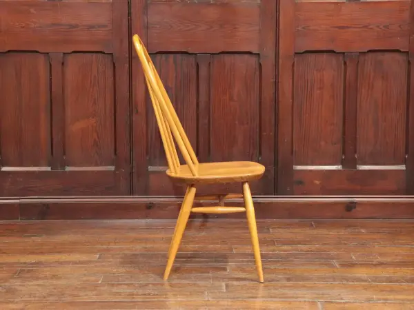 クエーカーチェア｜ブナ材・エルム材・1960年代 背もたれ美しいウィンザー様式 ERCOL（アーコール） 5