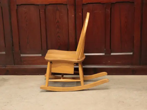 フープバックロッキングチェア｜エルム・ブナ材・1960年代 揺り椅子 ERCOL（アーコール） 4