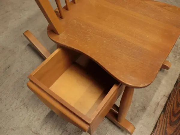フープバックロッキングチェア｜エルム・ブナ材・1960年代 揺り椅子 ERCOL（アーコール） 8