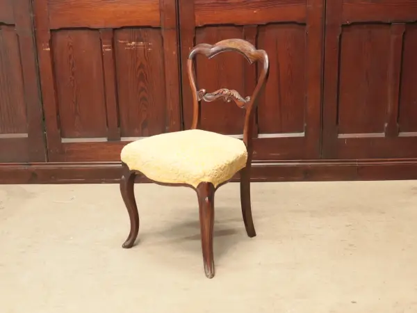 バルーンバックチェア｜ウォールナット材・1930年代 気品ある一脚 1