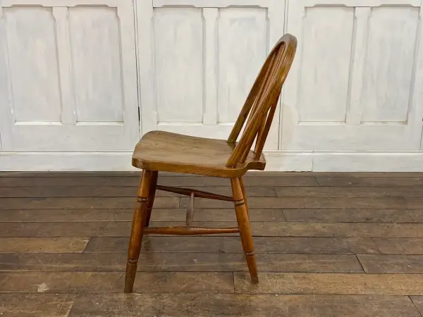 ウィンザーチェア｜ブナ材・エルム材・1890年代 素朴なカントリーチェア 3