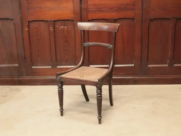 ヴィクトリアンチェア｜マホガニー材・1890年代 気品あるダイニングチェア 1