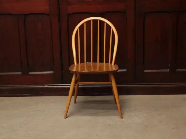 フープバックチェア｜ブナ材・エルム材・1960年代 スポークバックの名作 ERCOL（アーコール） 2